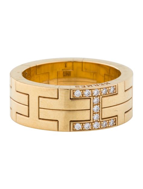 fake hermes h ring|hermes 18k diamond ring.